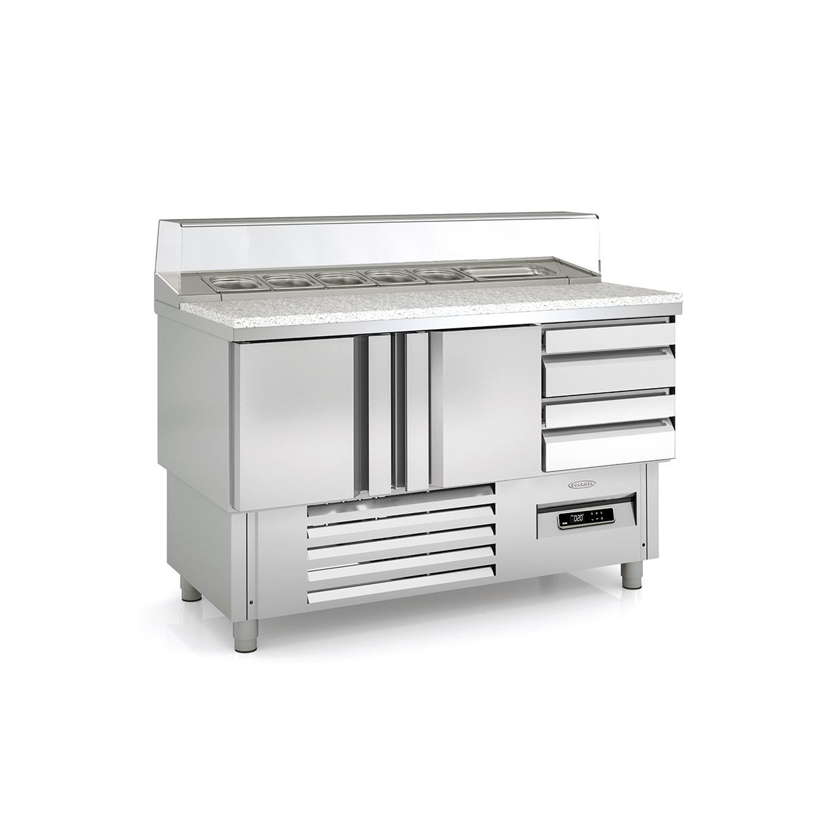 Gastronorm 1/1Refrigerated Table for Food Preparation MP-P