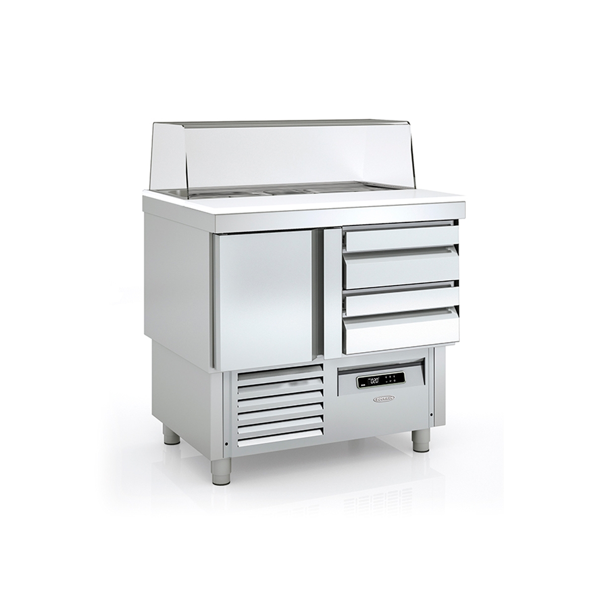 Gastronorm 1/1 Refrigerated Table for Food Preparation MS-C