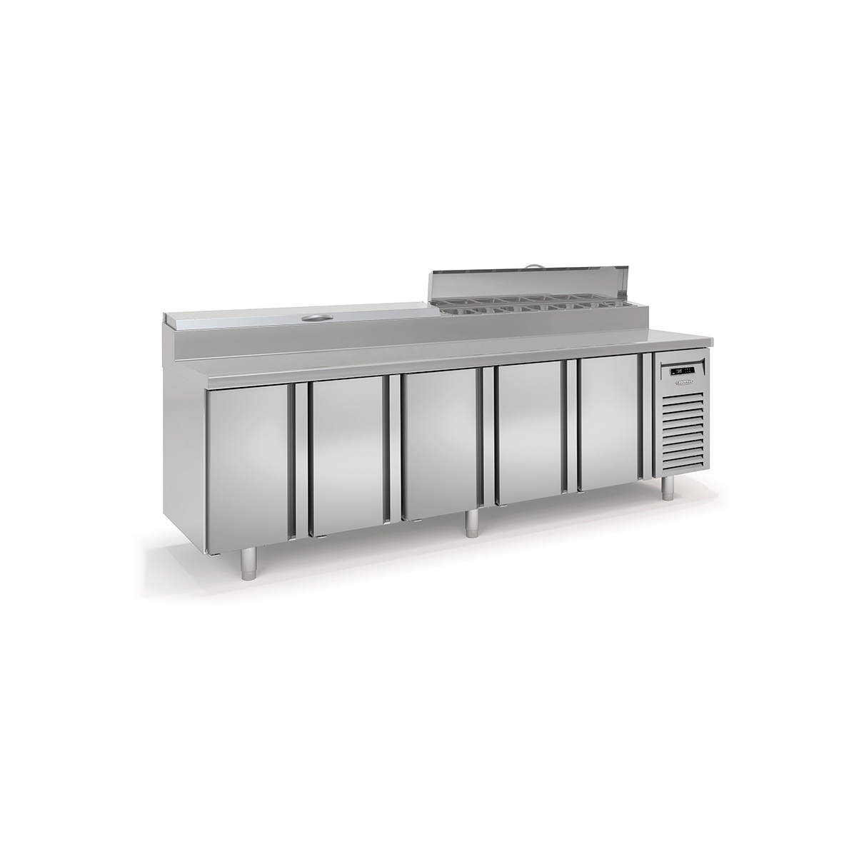 Mesa Refrigerada Preparación Comida Gastronorm...