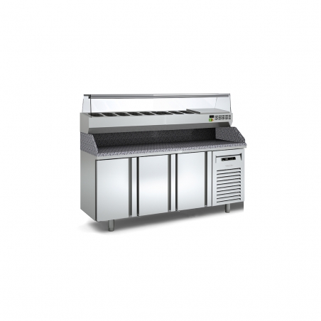 Pizza Refrigerated Table Depth 700 MP-70-R