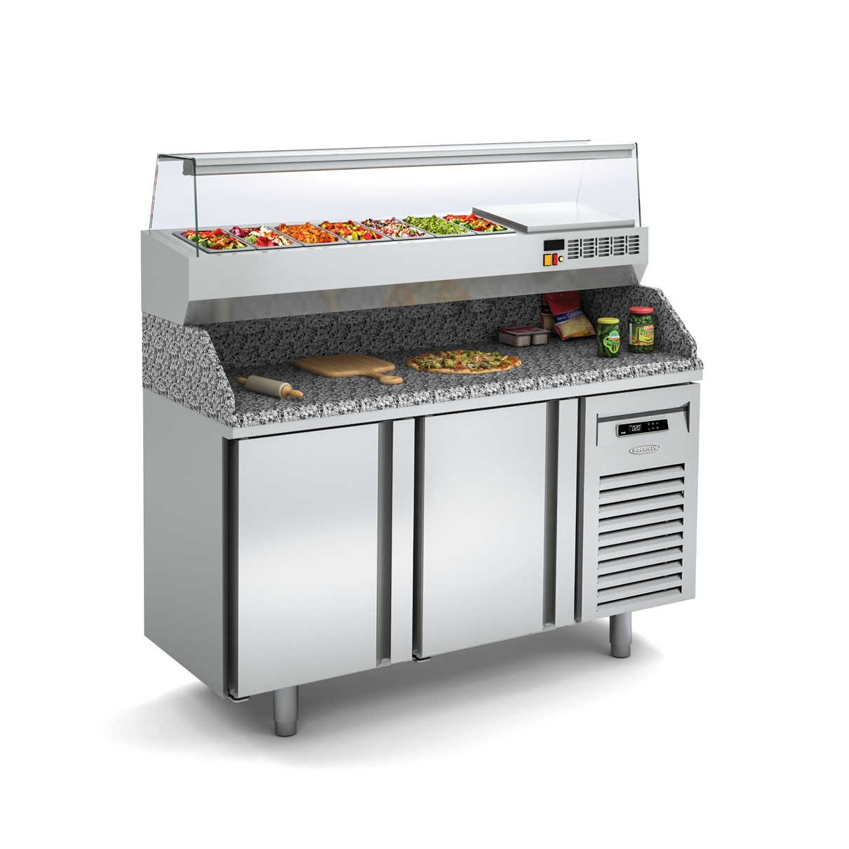 Pizza Refrigerated Table Bottom 600 MP-60-R
