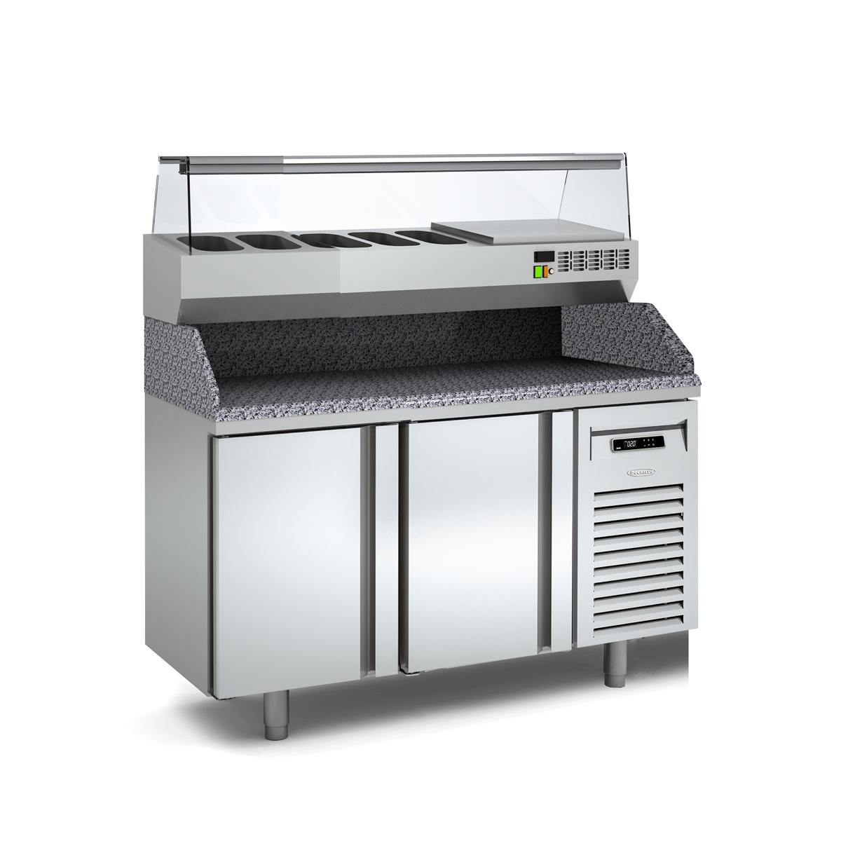 Pizza Refrigerated Table Depth 700 MP-70-R