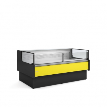 Vitrine du supermarché SVESAT